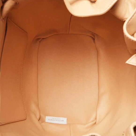 Bottega Veneta Beige Smooth Nappa Leather Beak Flap Bag - Picture 12 of 12